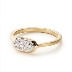 Kendra Scott Fine Jewelry Isa Pave Diamond Ring